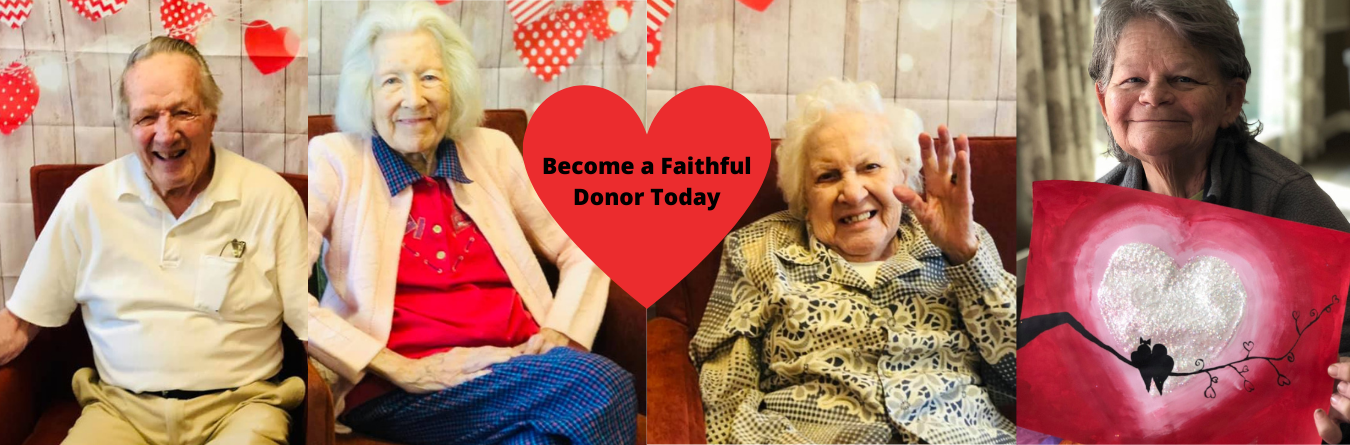 become a faithful donor