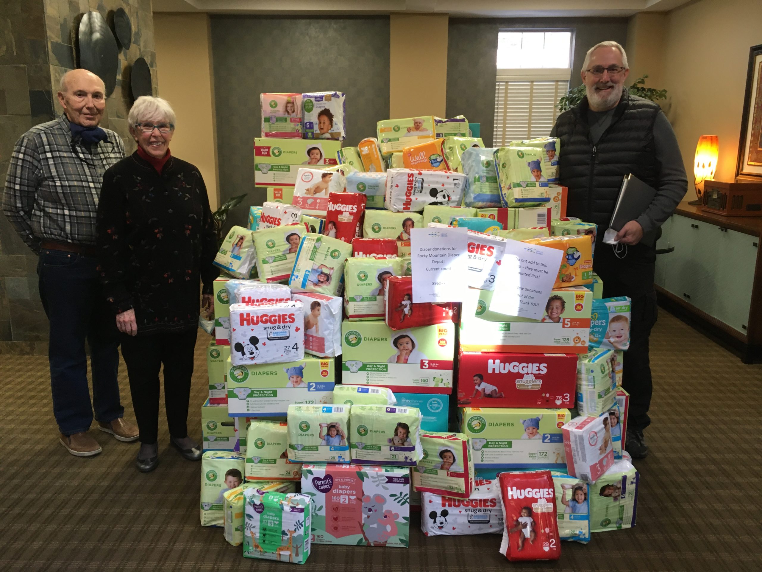 Holly Creek Diaper Donation Drive