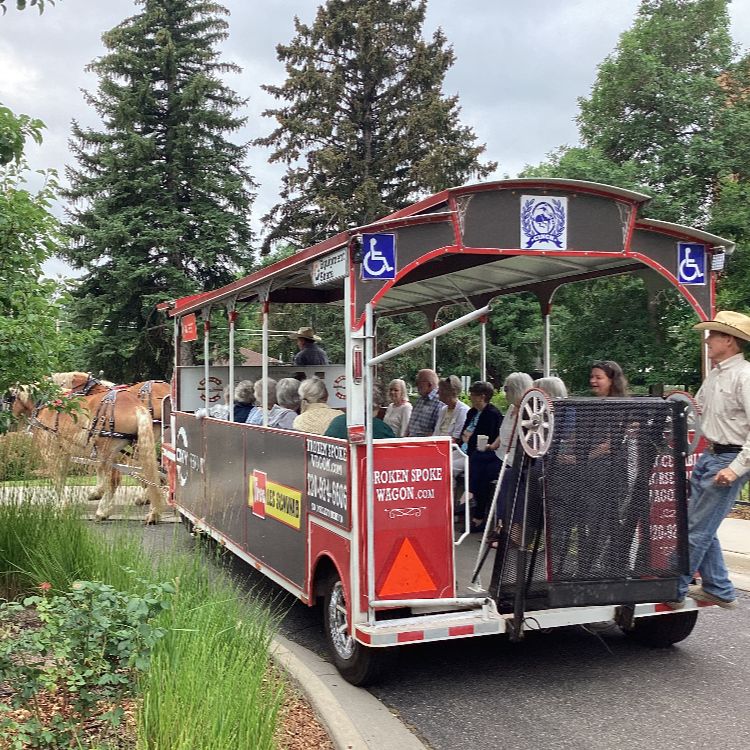 holly creek wagon ride