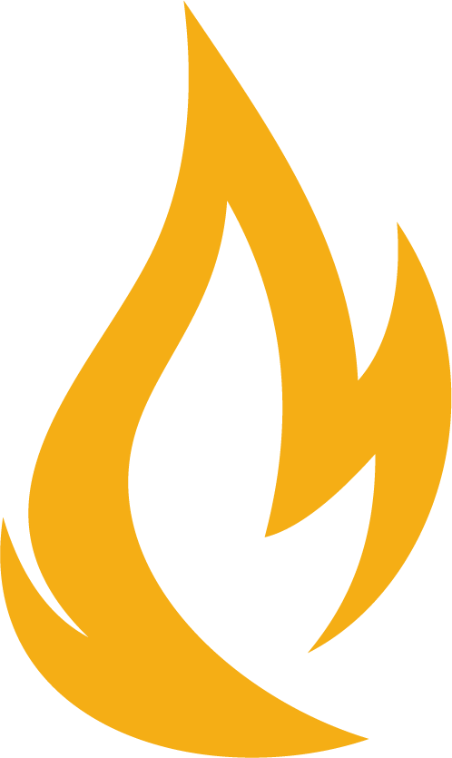 flame infographic icon