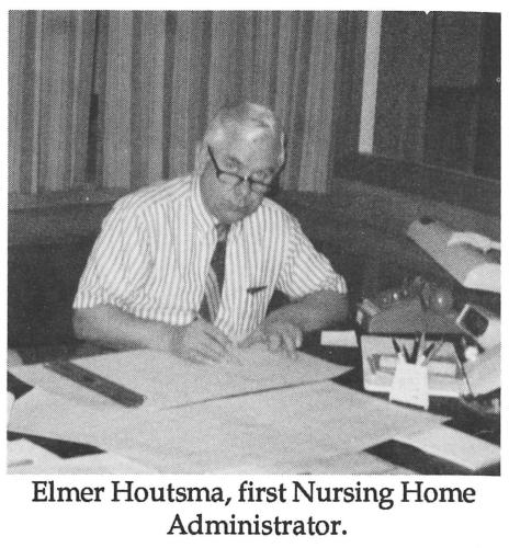 First Administrator, Elmer Houtsma